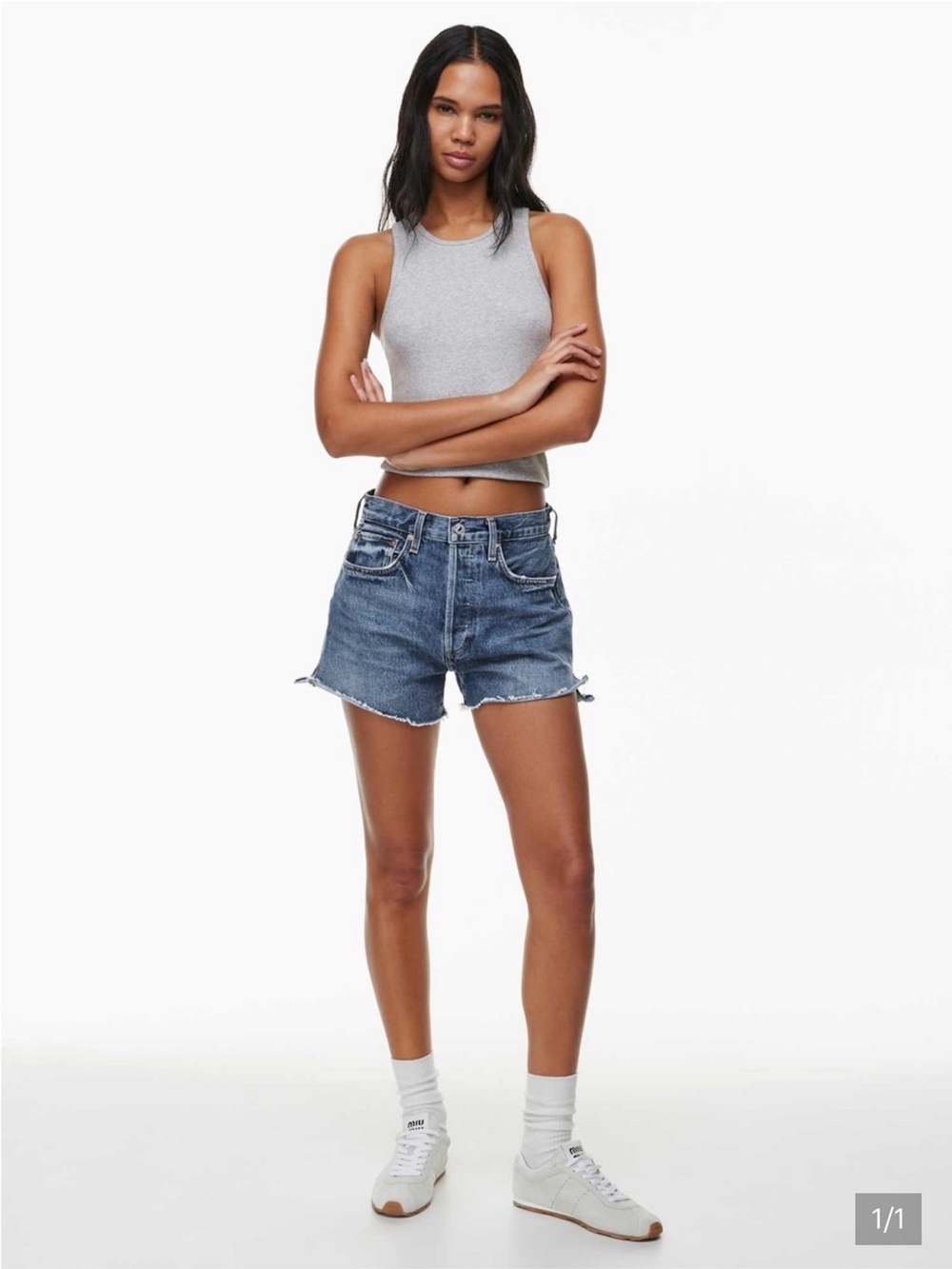BNWT Citizens of Humanity Marlow High Rise Relaxed Vintage Jean Shorts in Allora